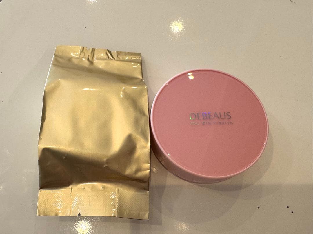 DEBEAUS BBクッションファンデーション ピンク 本品プラスリフィル付き
