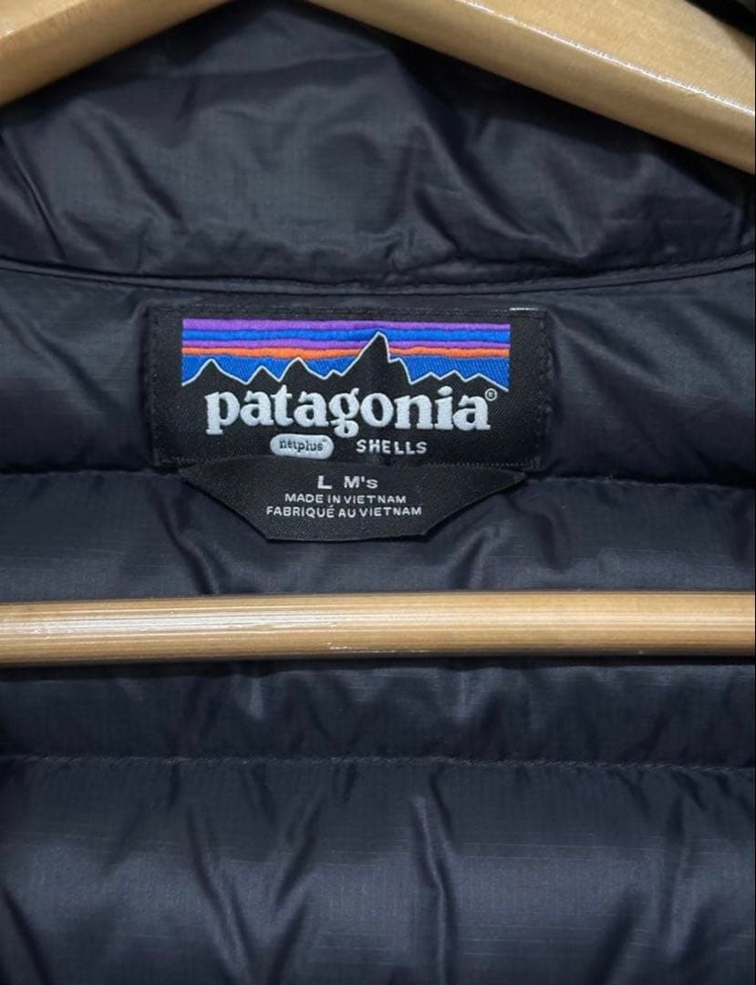 【美品】パタゴニア ダウンセーター ベスト ブラック Lサイズ 23SP