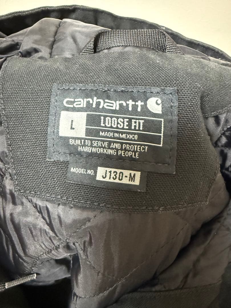 carhartt アクティブジャケット J130 ルーズフィット