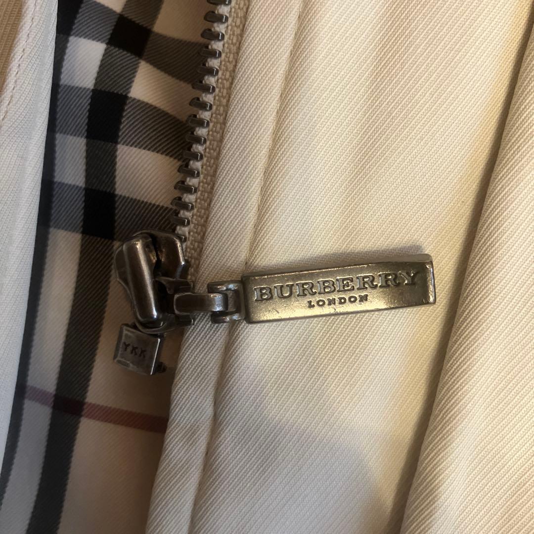 高田【Burberry】長袖インナー付きブルゾン