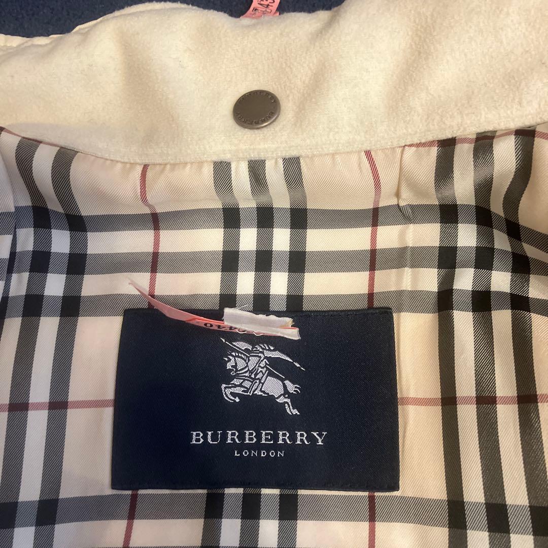 高田【Burberry】長袖インナー付きブルゾン