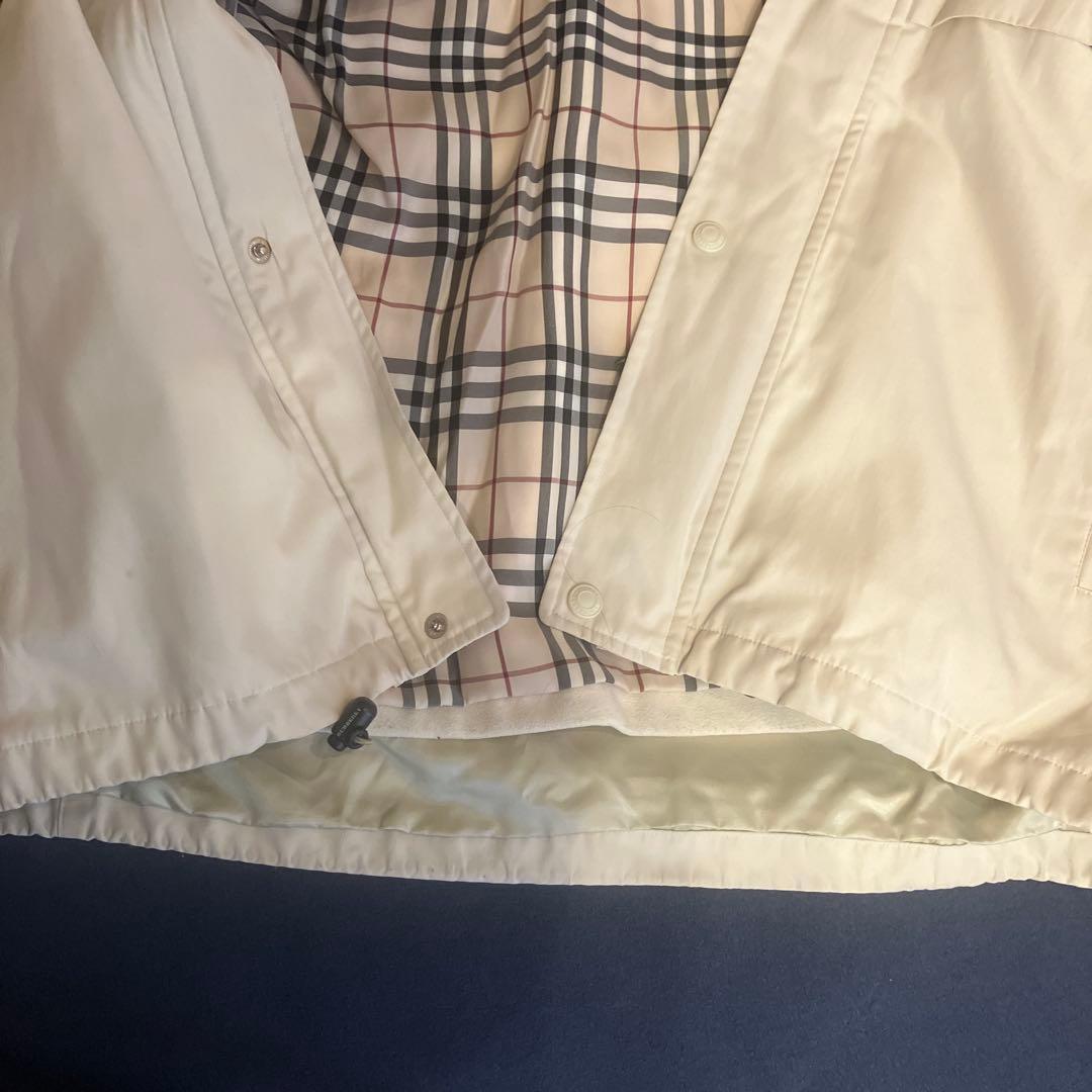 高田【Burberry】長袖インナー付きブルゾン