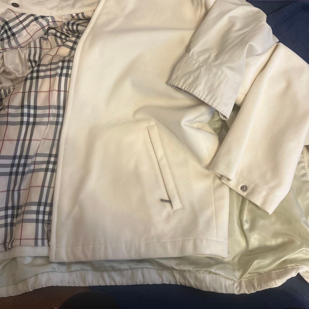 高田【Burberry】長袖インナー付きブルゾン