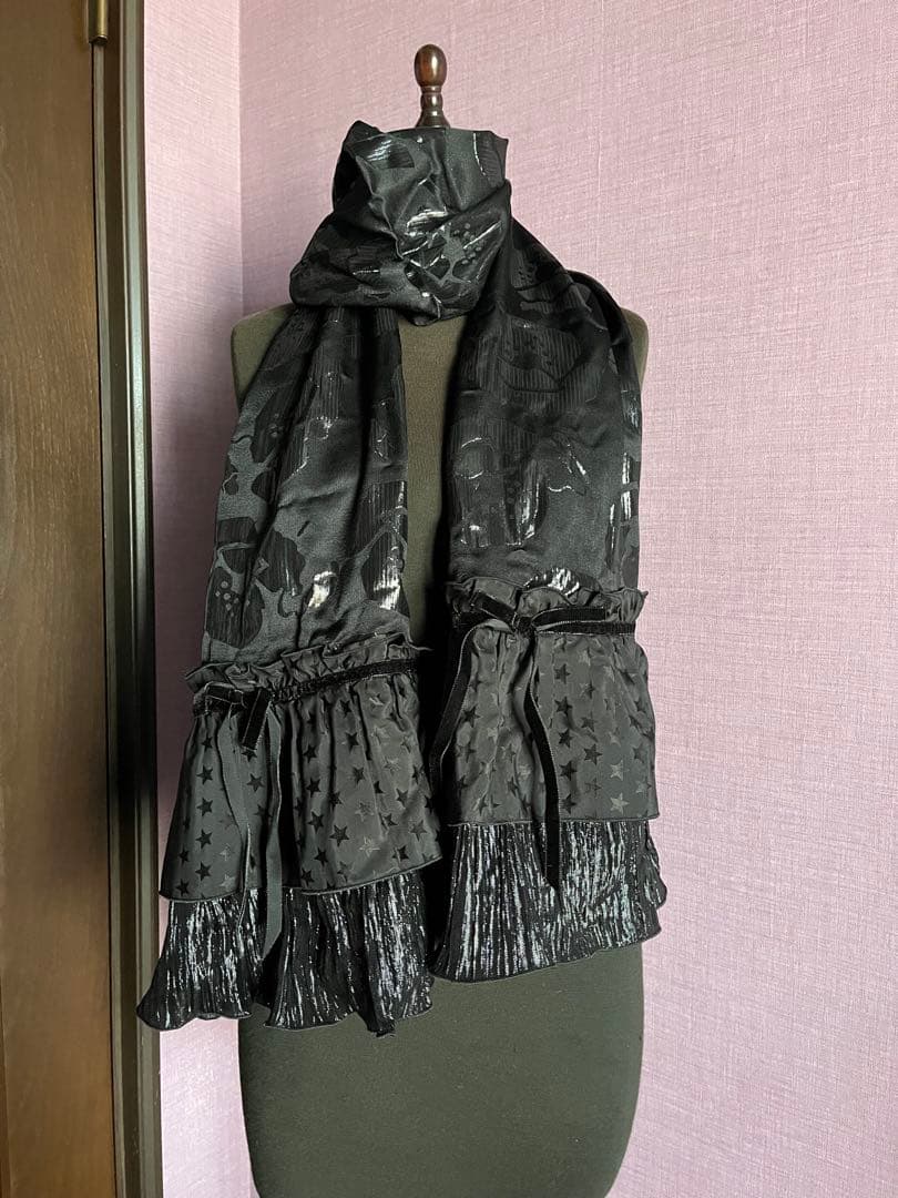ANNA SUI アナスイ ストール マフラー 未使用 タグ付き