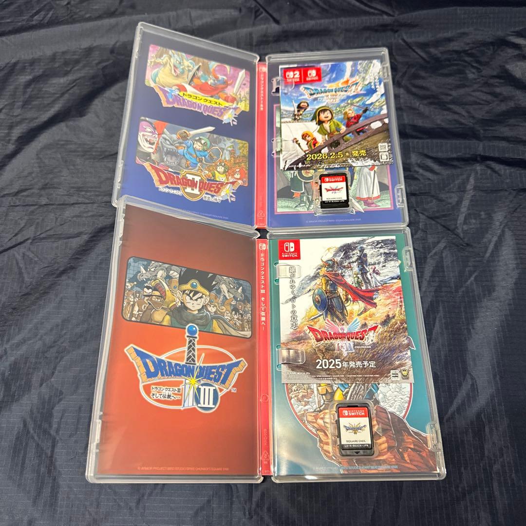 ドラゴンクエストI・II & III 2本セット