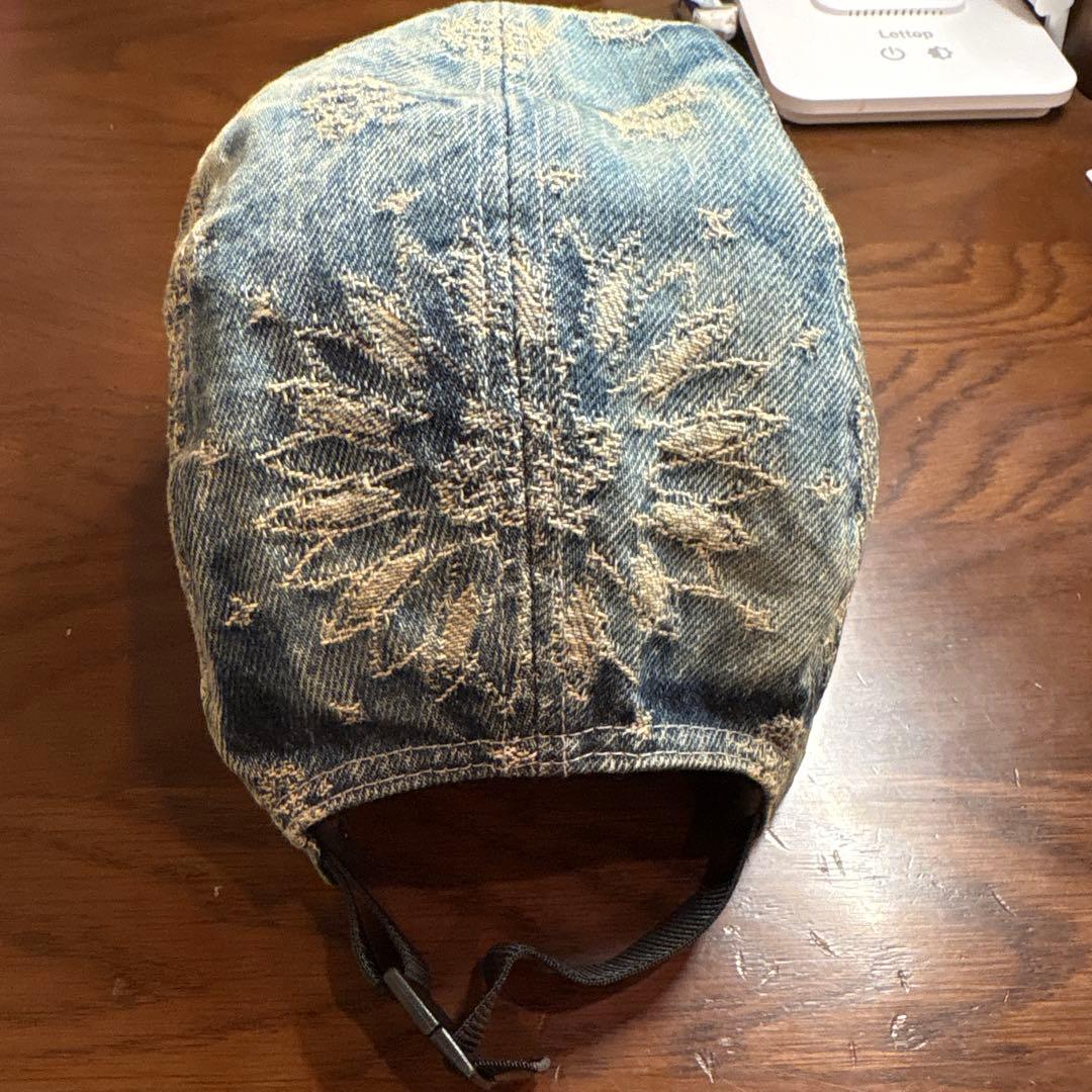 帽子 supreme Bandana Jacquard Denim Camp Cap