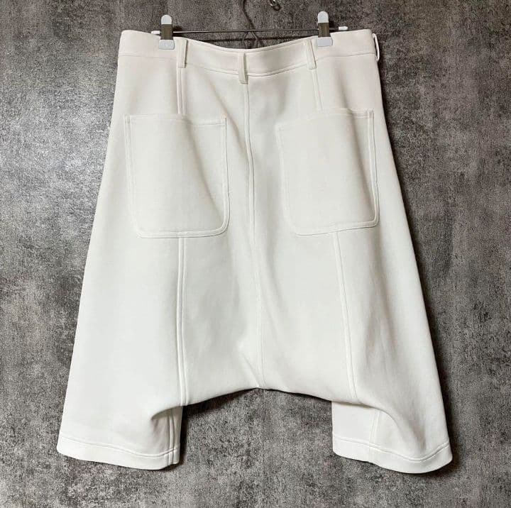 COMME des GARÇONS　ギャルソン　 ホワイト サルエルパンツ S