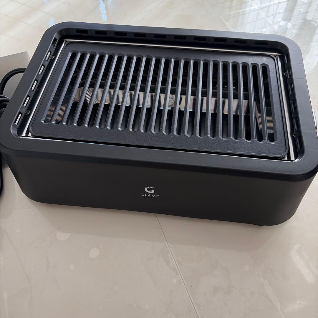 タイムセール　GLAMP 超少煙グリル　ホットプレート