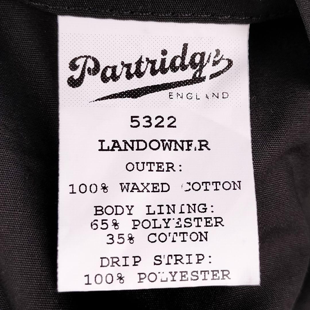 英国製 John Partridge ワックス コットン ジャケット XL