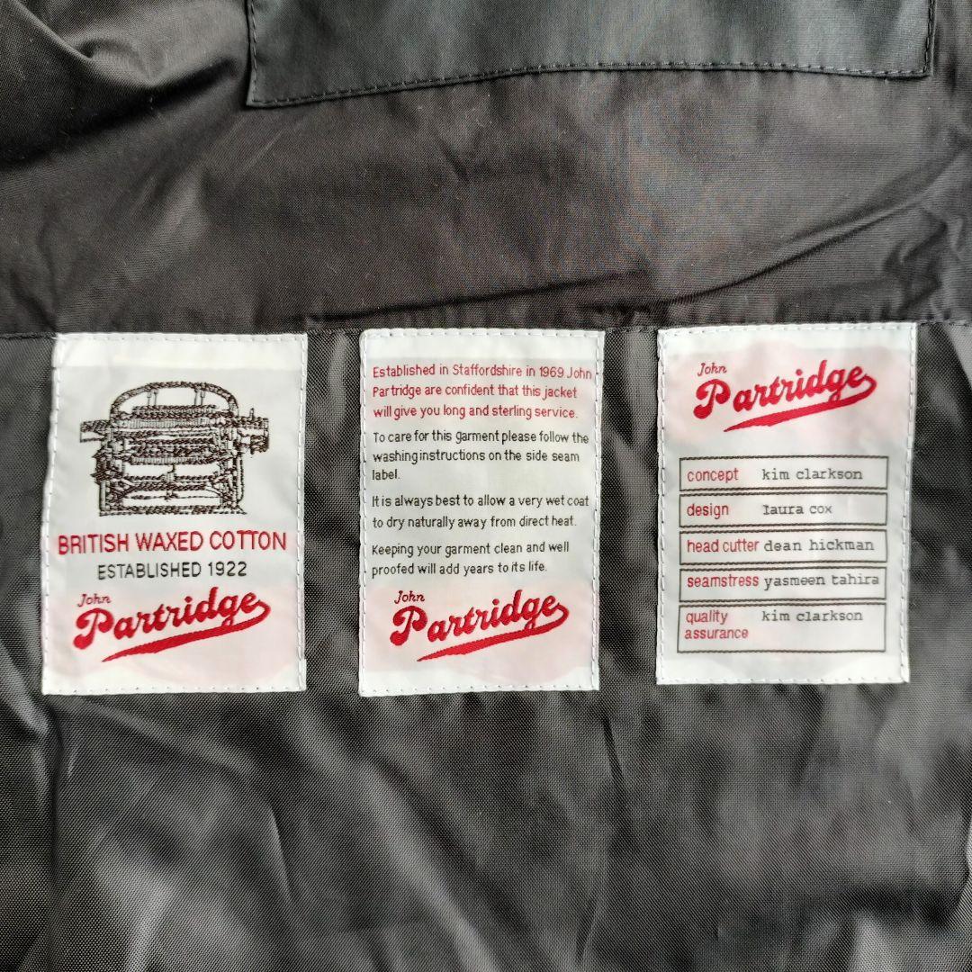 英国製 John Partridge ワックス コットン ジャケット XL