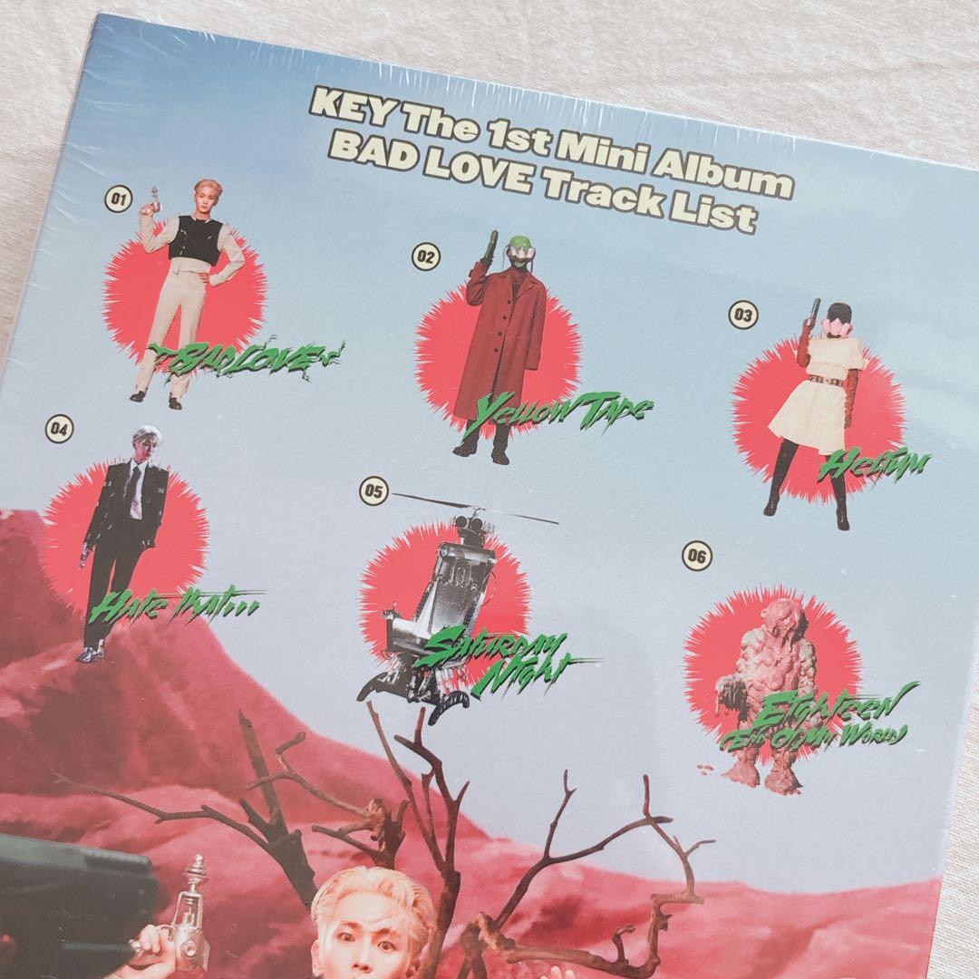 新品☆KEY☆BAD LOVE☆ファーストミニアルバム☆BOX SET Ver.