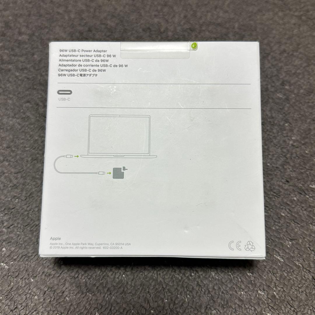 MacBookアクセサリー Apple 96W USB-C Power Adapter