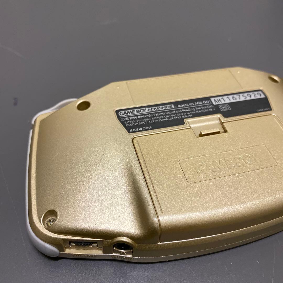 [ジャンク品]ゲームボーイアドバンス　本体+カセット