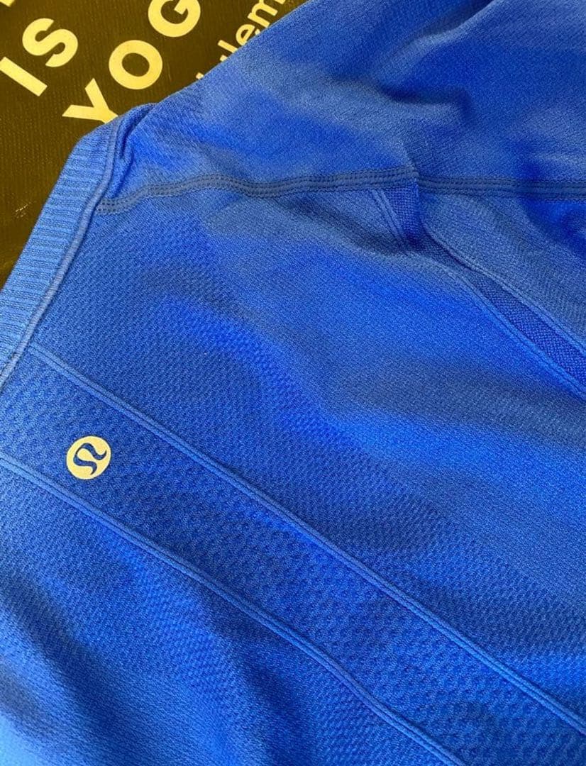 たこたこルルレモン長袖 ヒップ丈 Swiftly Tech サイズ2青