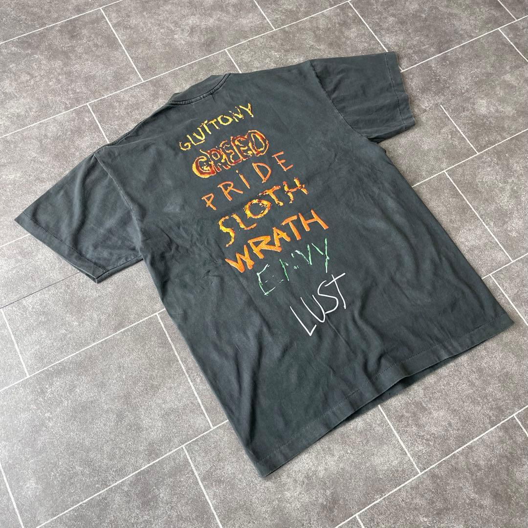 Seven セブン ブラッド ピット 七つの大罪 ムービー TEE 墨黒 L