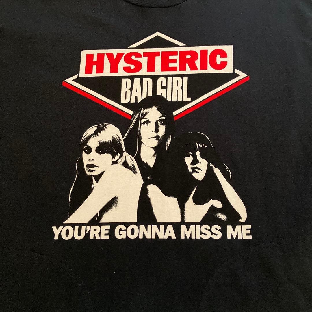中古品　HYSTERIC GLAMOUR ブラック Tシャツ M