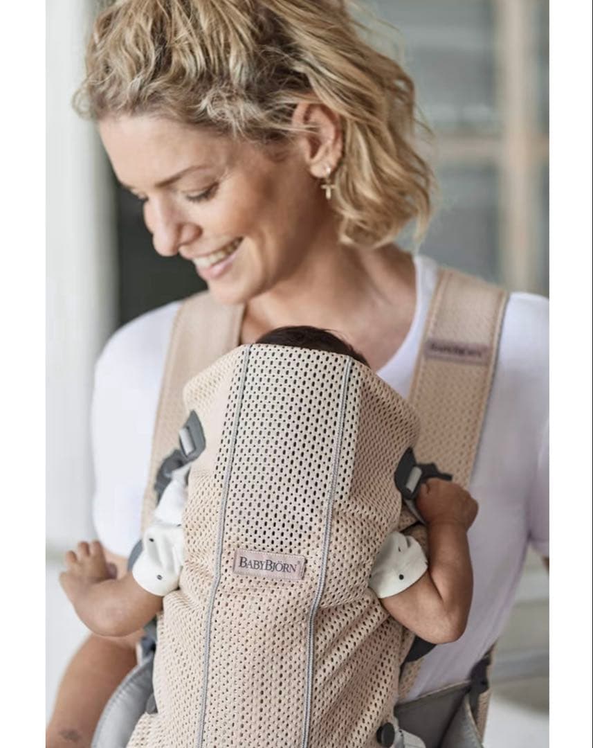 ベビービョルン BABY BJORN MINI Airパーディーピンク 抱っこ紐