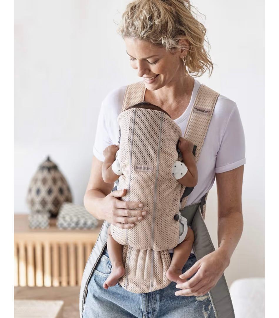 ベビービョルン BABY BJORN MINI Airパーディーピンク 抱っこ紐