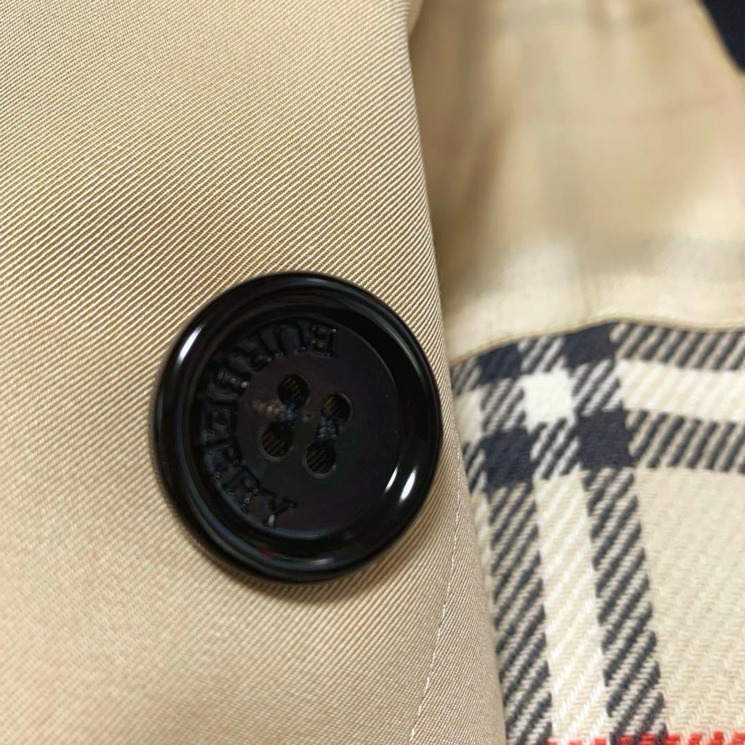 【美品】バーバリーロンドン トレンチコート ライナー付ノバチェック サイズ40