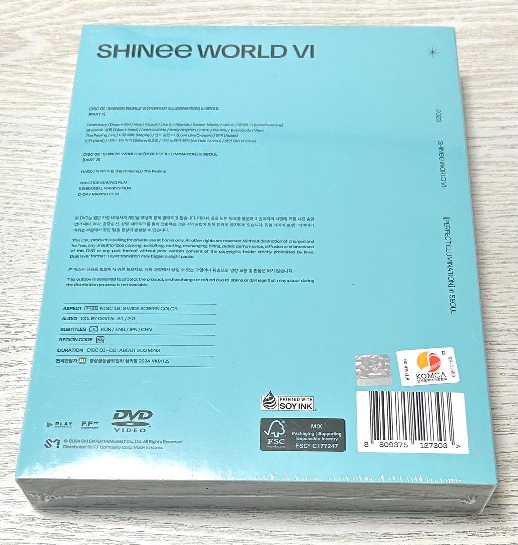 SHINee WORLD Ⅵ in Seoul DVD