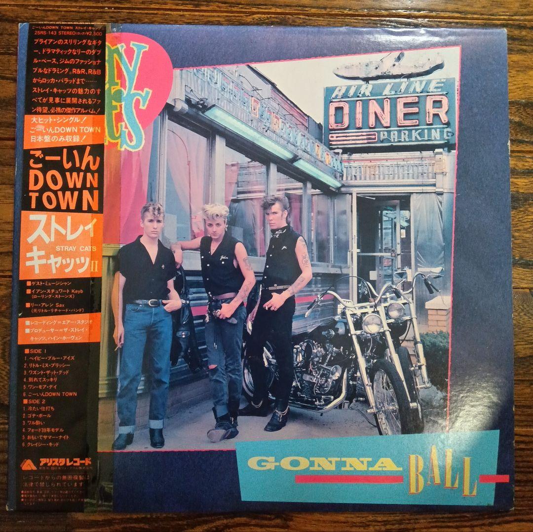 ストレイ・キャッツ　STRAY CATS♦LPレコード2枚セット＋オマケ付き！