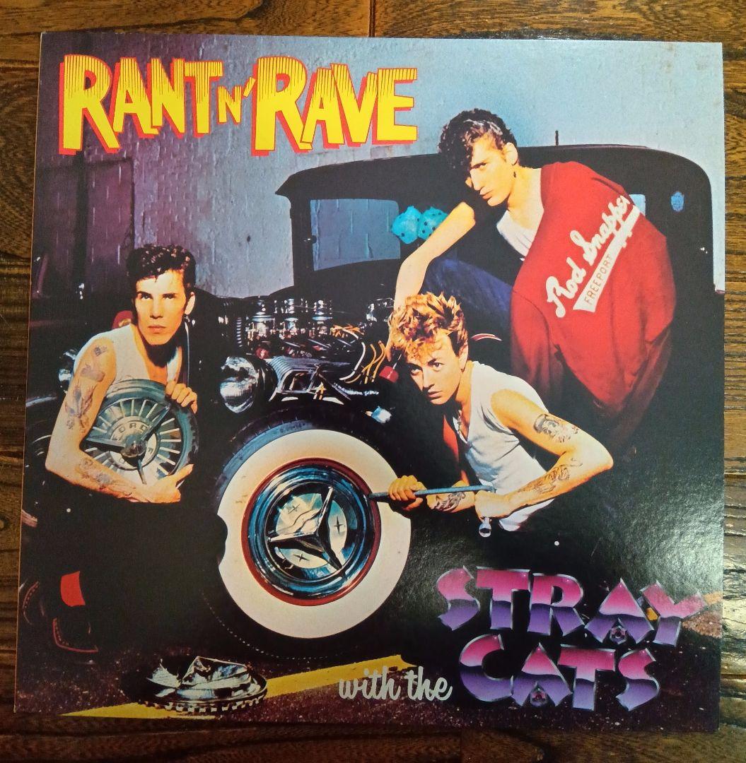 ストレイ・キャッツ　STRAY CATS♦LPレコード2枚セット＋オマケ付き！