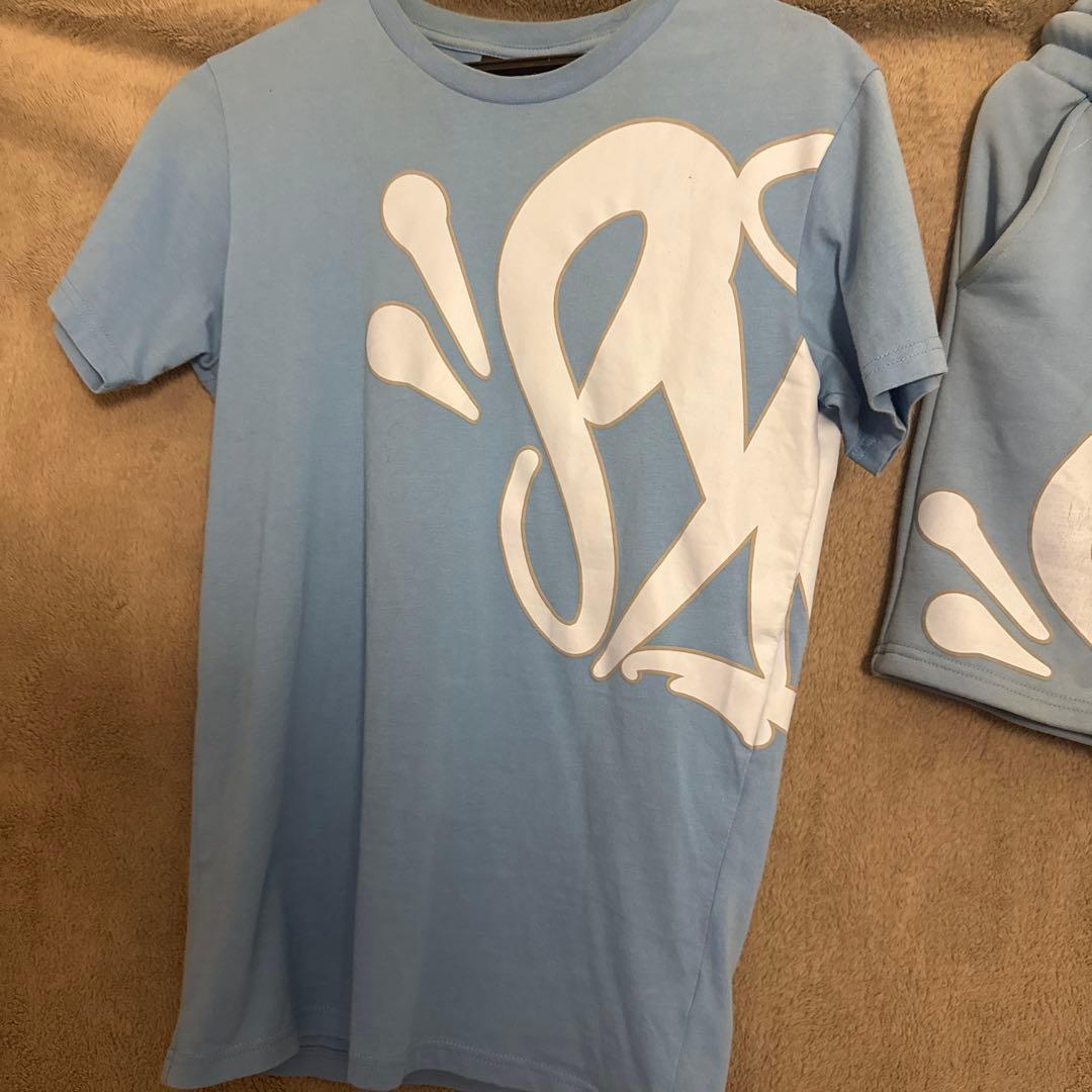 riri　syna world セットアップ　水色