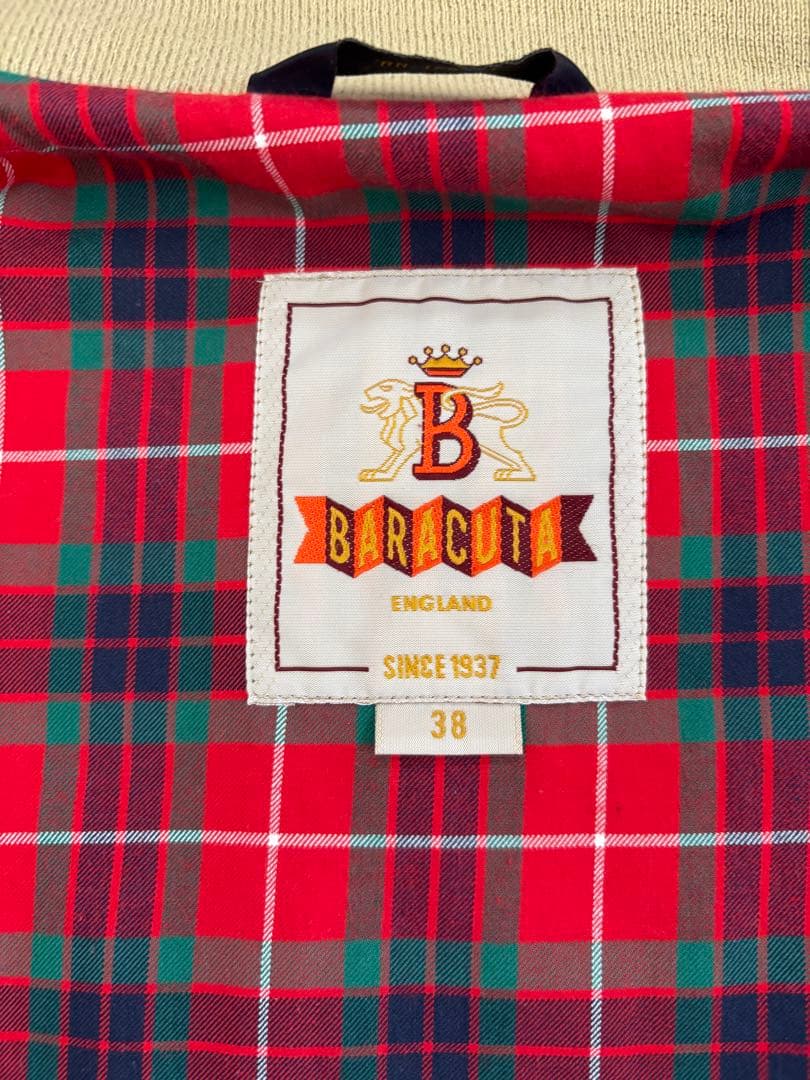 【難あり/英国製】BARACUTA G9 ベージュ 38 バラクータ