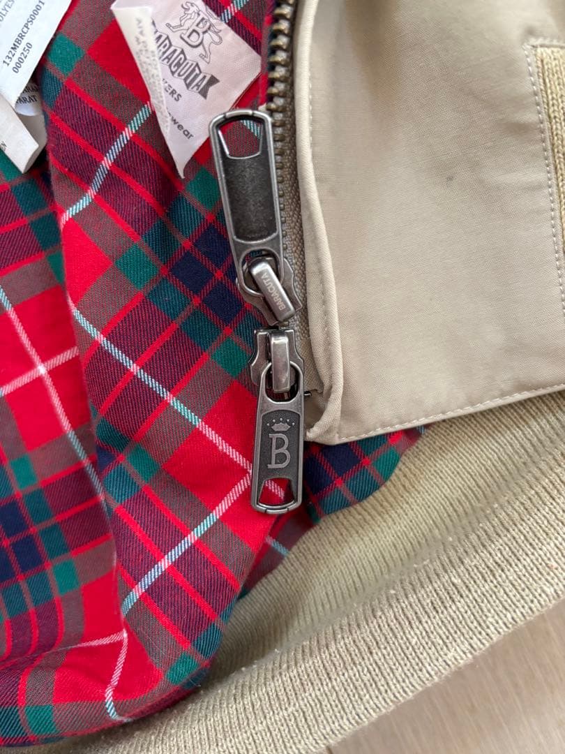 【難あり/英国製】BARACUTA G9 ベージュ 38 バラクータ