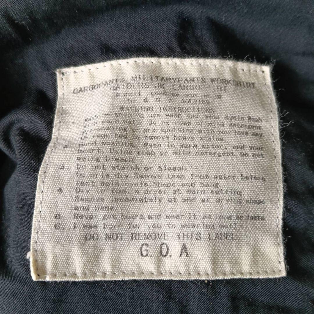 Y2K goa 変形カーゴスカート ブラック archive ギミックGOA