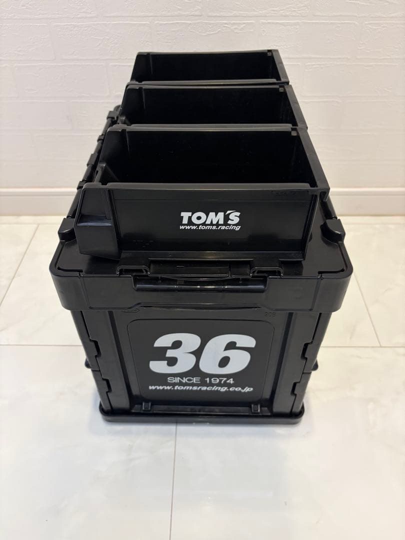 TOM'S 36 ブラック収納ボックスセット