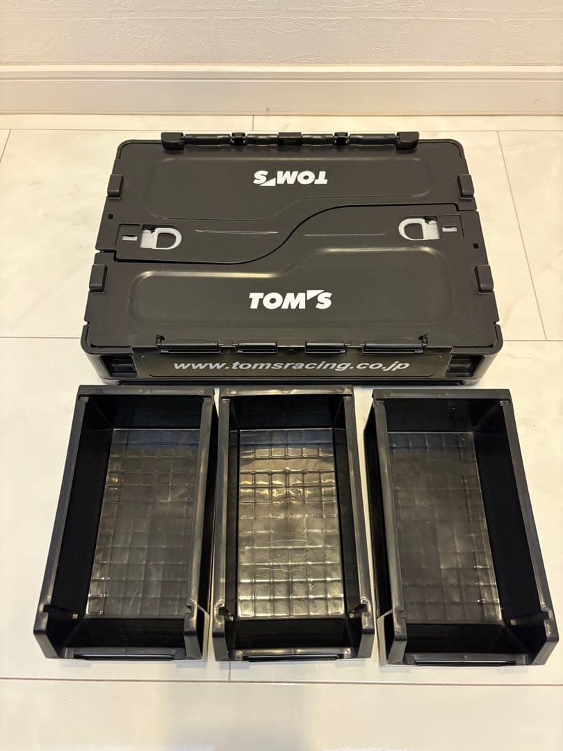 TOM'S 36 ブラック収納ボックスセット
