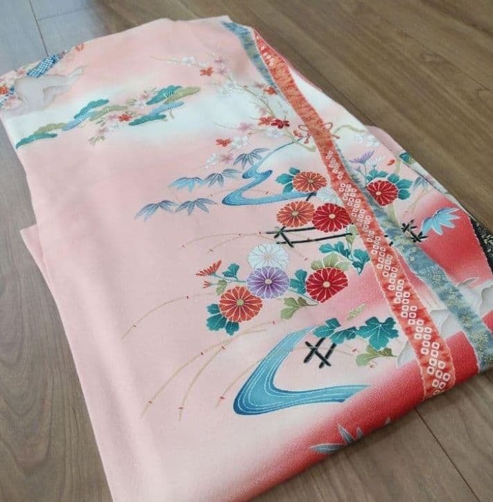 圧巻の振袖&極美品【正絹 和装小物 着物 振袖 留袖 和装 訪問着 黒留袖】