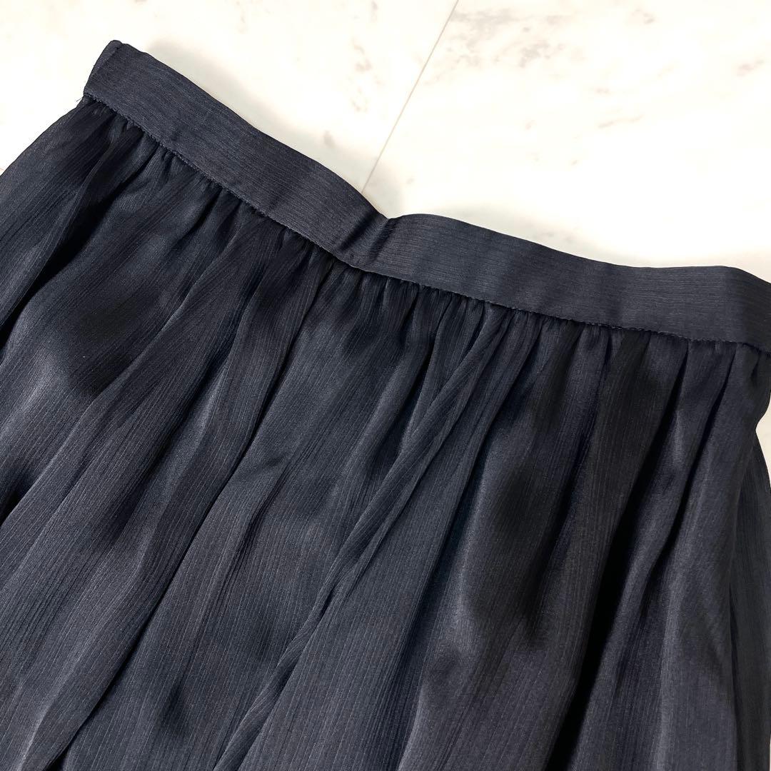 専用【新品未使用】23区 23AW洗える クレープシフォン フレア スカート