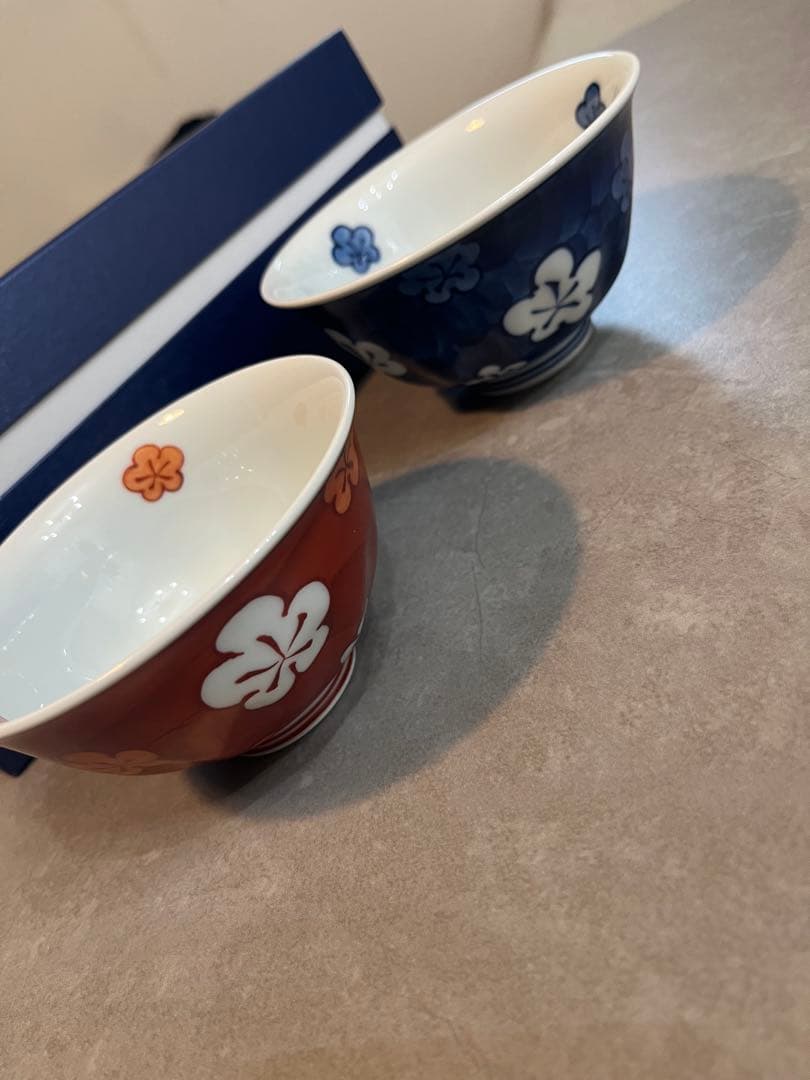 【新品未使用】源右衛門窯　お茶碗2点セット