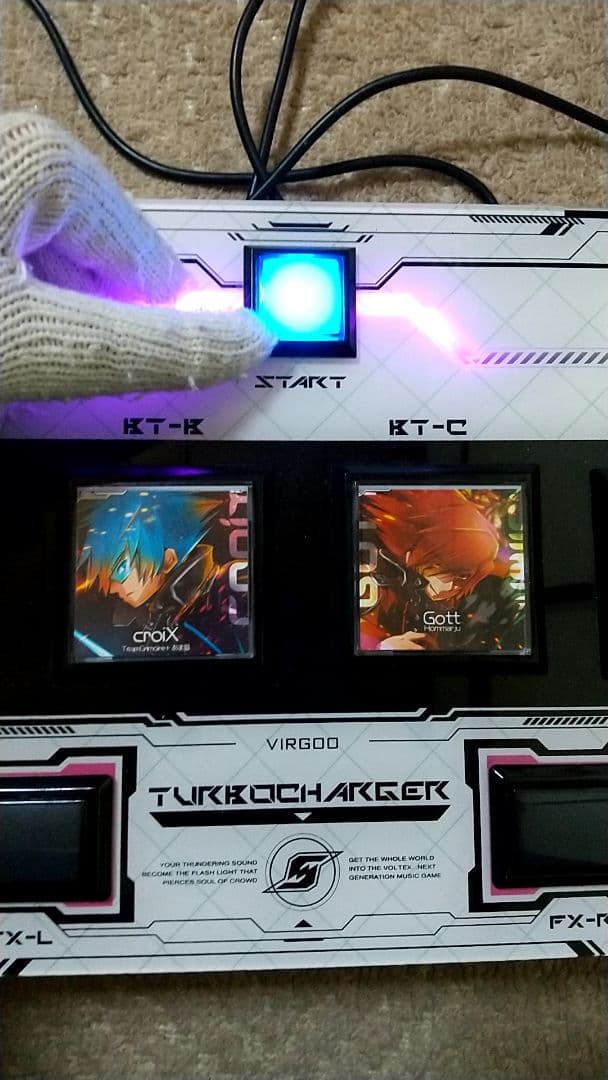 静音化 sound voltex TURBO CHARGER virgoo