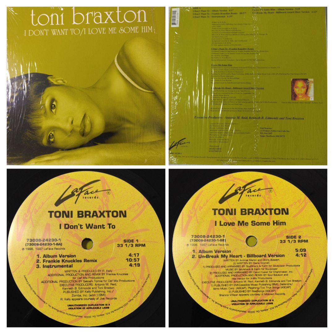 9枚セット toni braxton R&B レア LP まとめ売り