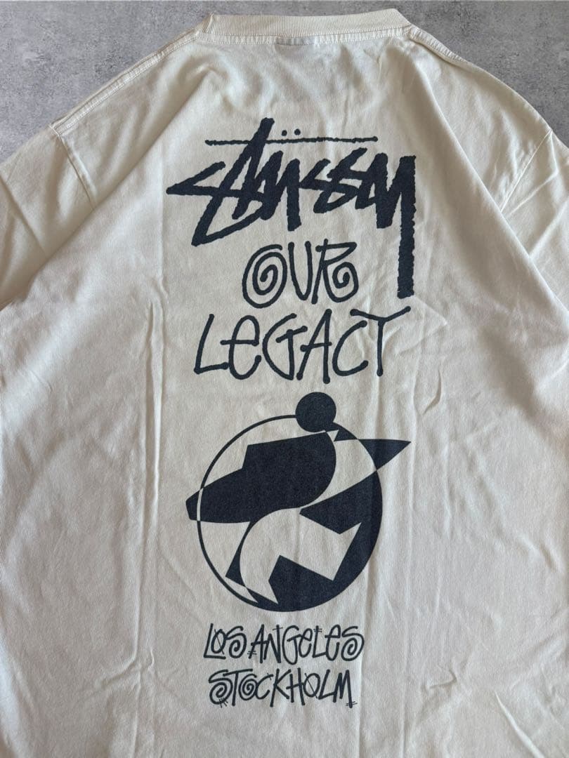 80s usa製 Stüssy × Our Legacy Tシャツ XL相当
