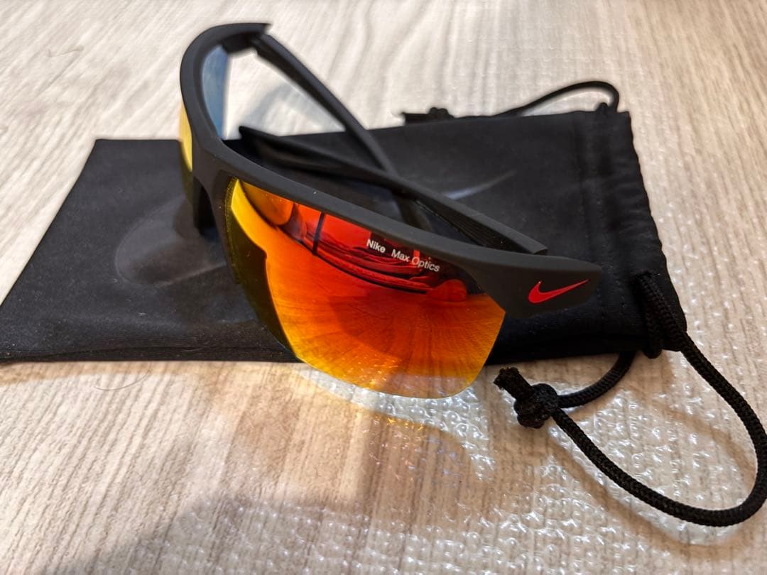 Nike Max Optics サングラス オレンジ/レッド