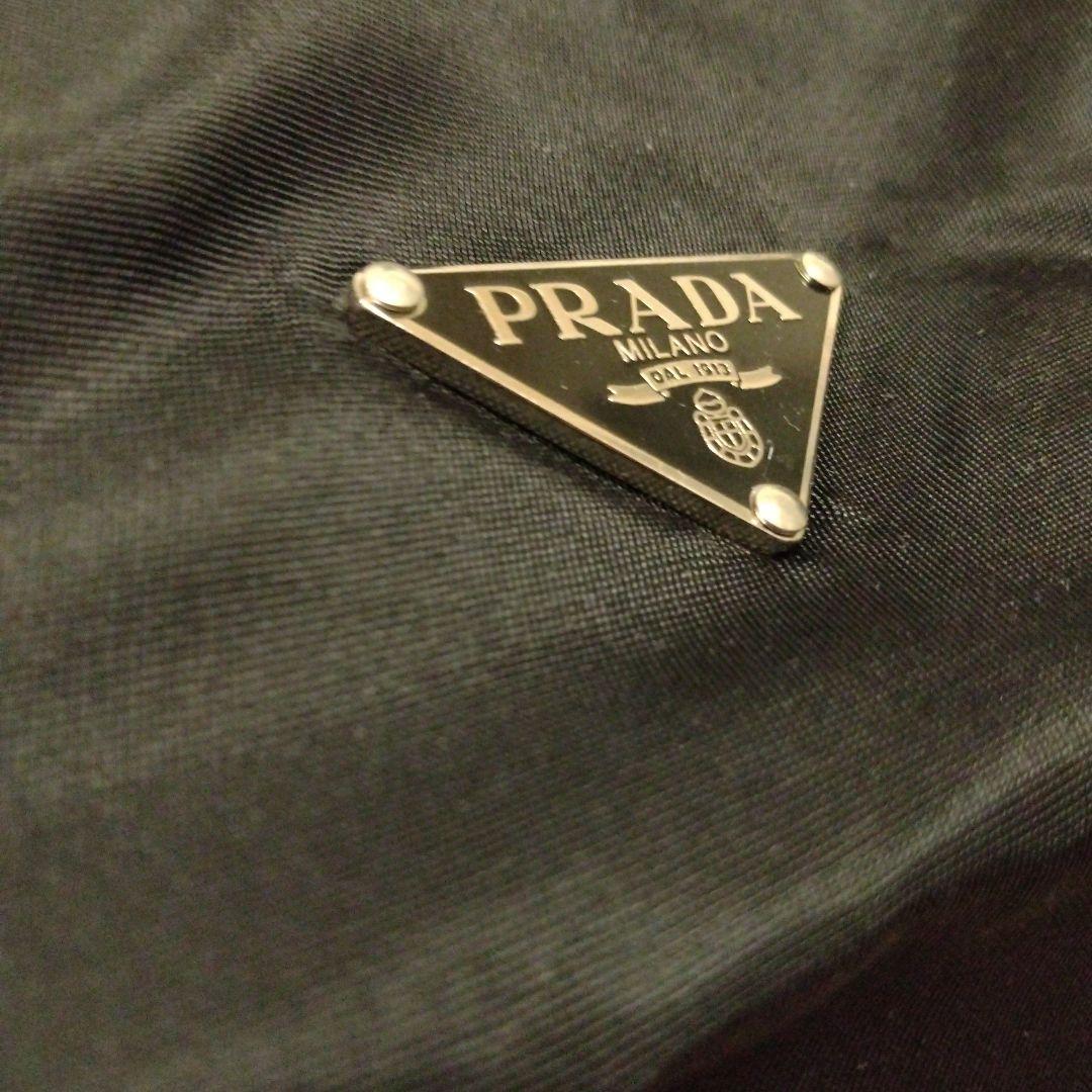 PRADA ミニボストンバッグ　ブラック　ハンドバッグ　プラダ　ナイロンバッグ