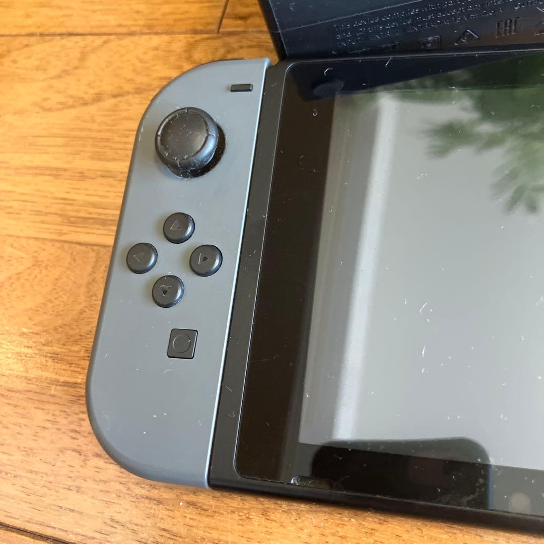 【動作確認済】Nintendo Switch 本体 グレー ドック付き