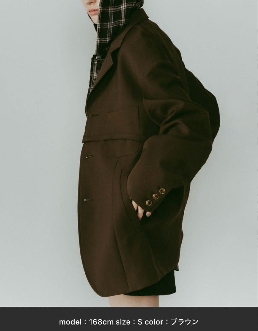 Knuth Marf custom dad jacket ブラウン S