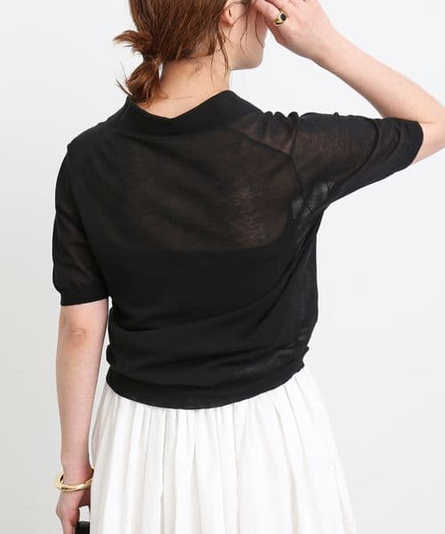 EVERYDAY I LIKE.★Cotton Poloshirt ニット