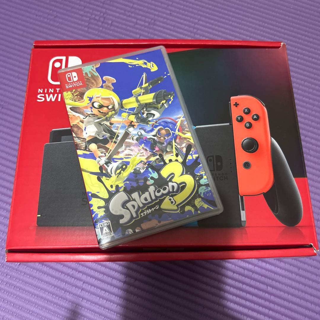 Nintendo Switch 本体 + Splatoon 3付き