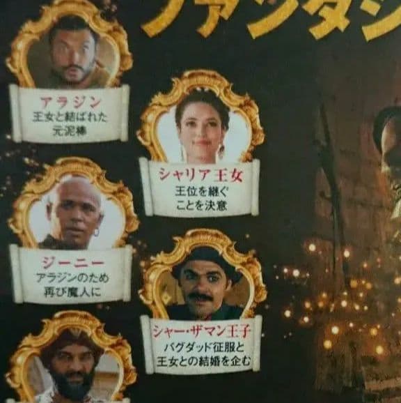 アラジン DVD ジャケットケース付き