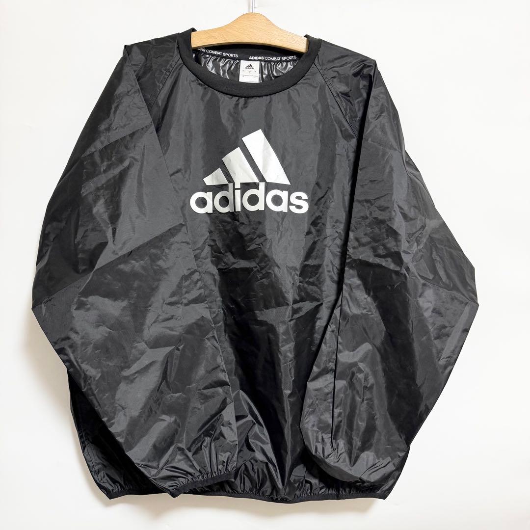 adidas　アディダス　サウナスーツ　上下セット　セットアップ　ブラック