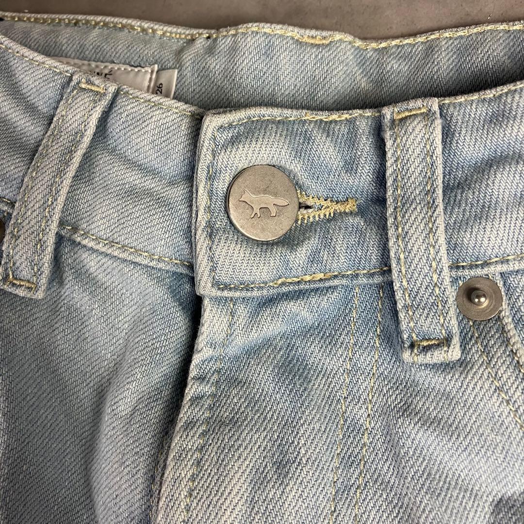 Maison Kitsuné メゾンキツネ デニムパンツ 26 ジーンズ ボトム