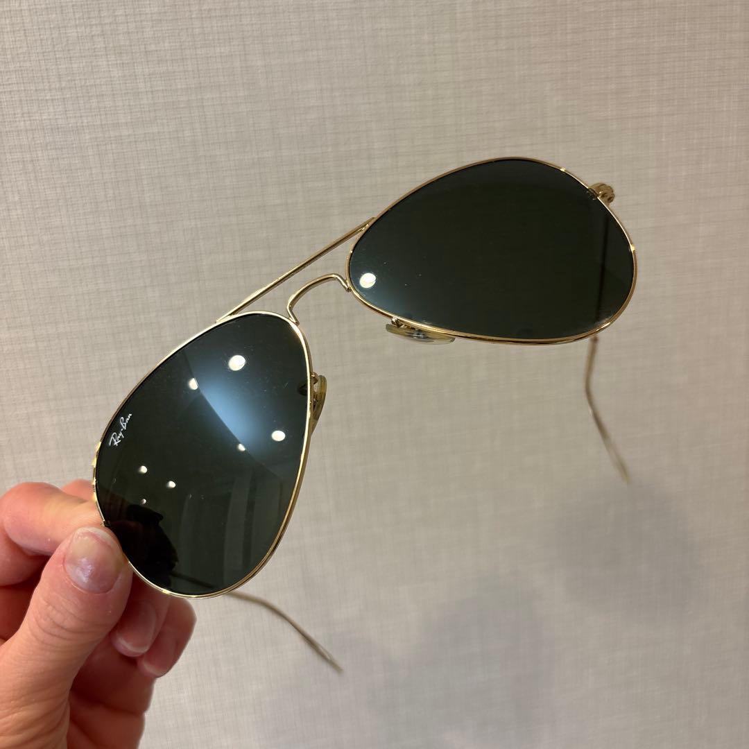 【人気定番、美品】Ray-Ban Aviator Classic RB3025