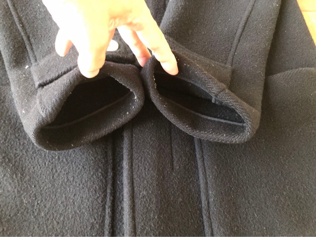 RAF SIMONS 1995 ラフシモンズ ダッフルコート 黒色 44