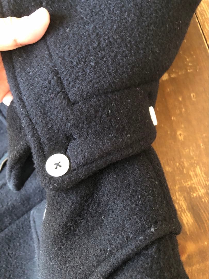 RAF SIMONS 1995 ラフシモンズ ダッフルコート 黒色 44